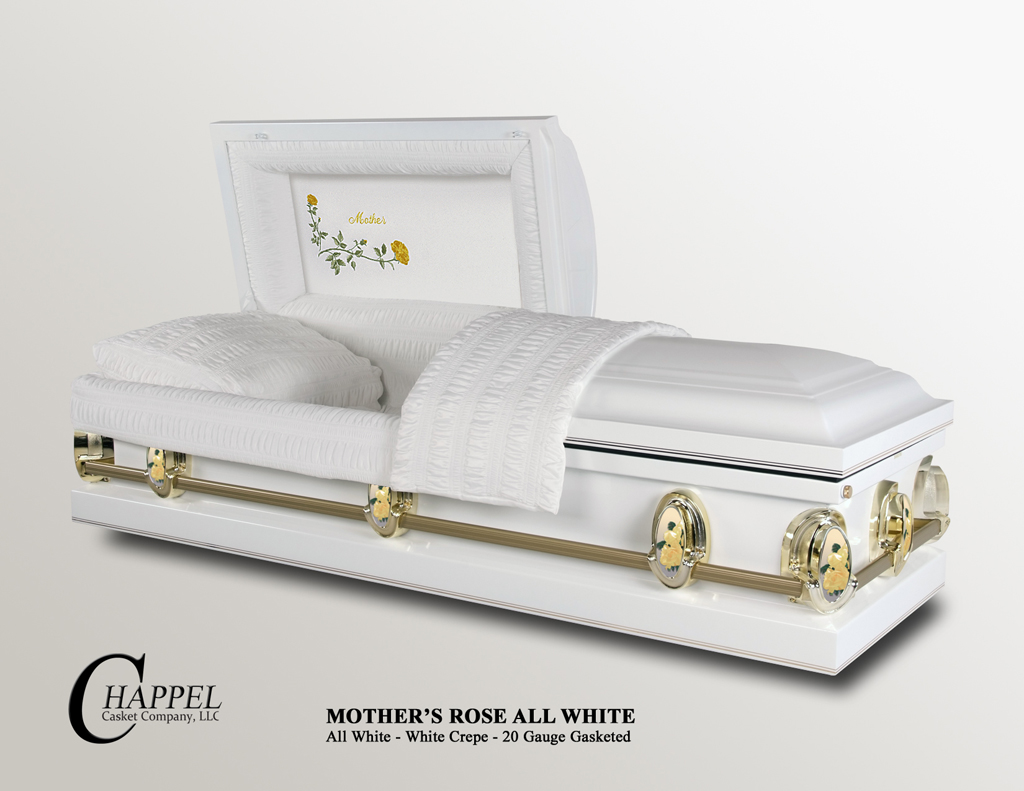 Mothers Rose All White